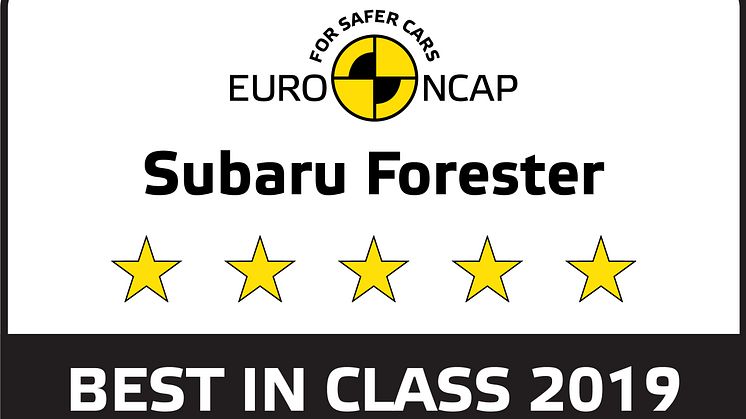 Subaru forester e-Boxer kåret til "Bedst i klassen 2019"