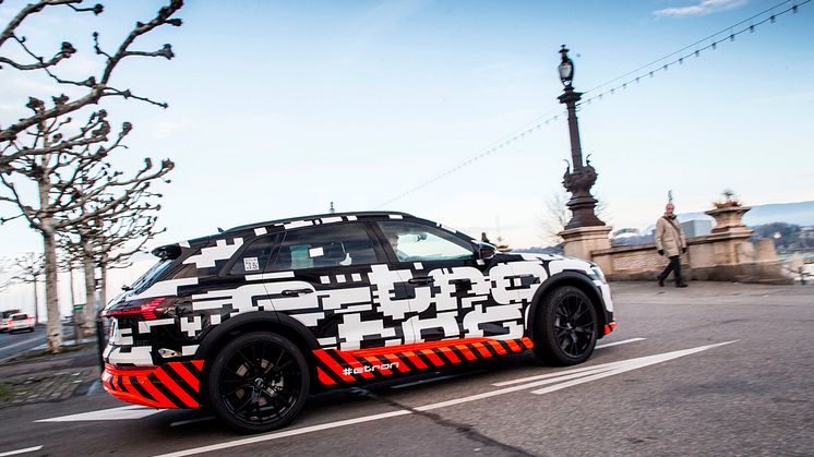 Audi e-tron prototype – en förhandsvisning av Audis kommande elbil