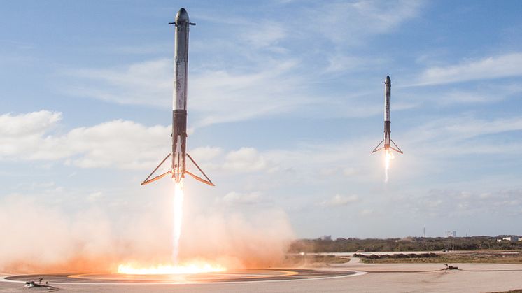 If rockets can be reused, then a lot of other things should be too!  SpaceX became the first company to launch a resupply mission to the International Space Station on a reused rocket.  (Photo by SpaceX)