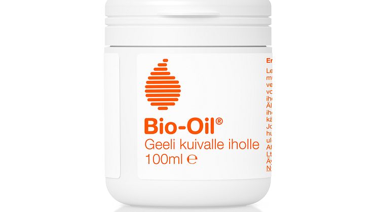 Bio-Oil Geeli kuivalle iholle hoitaa kuivaa ihoa uudella tavalla