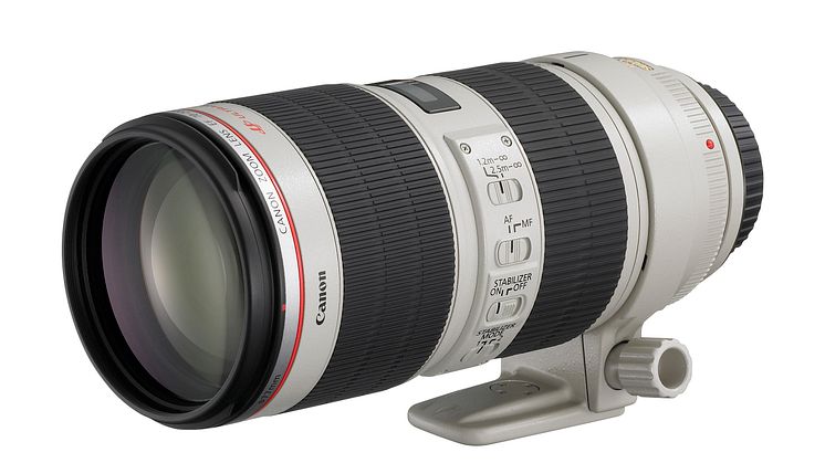 Nya EF 70-200 mm f/2,8L IS II USM - Canons oumbärliga telezoomobjektiv för proffs