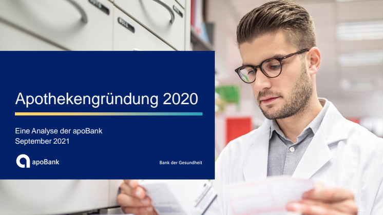 apoBank-Analyse "Apothekengründung 2020"