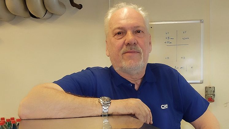 Björn Carlsson, uppfinnare och delägare i QTF Sweden AB