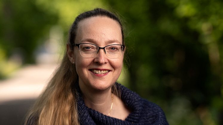 Lena Rydholm, professor i kinesiska vid Uppsala universitet, tog sitt inträde som ny ledamot i Kungl. Vitterhetsakademien 1 oktober. Foto: Mikael Wallerstedt