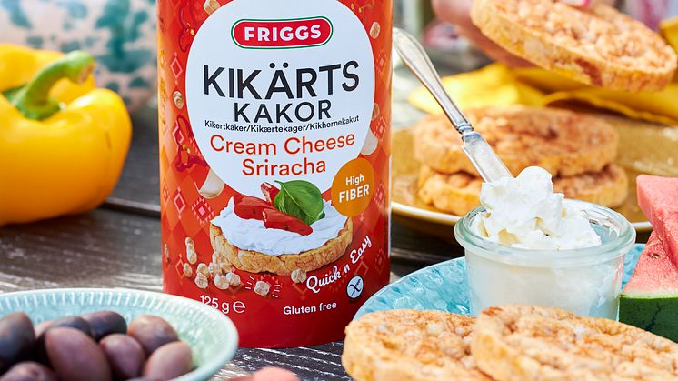 Friggs Kikertkaker Cream Cheese Sriracha
