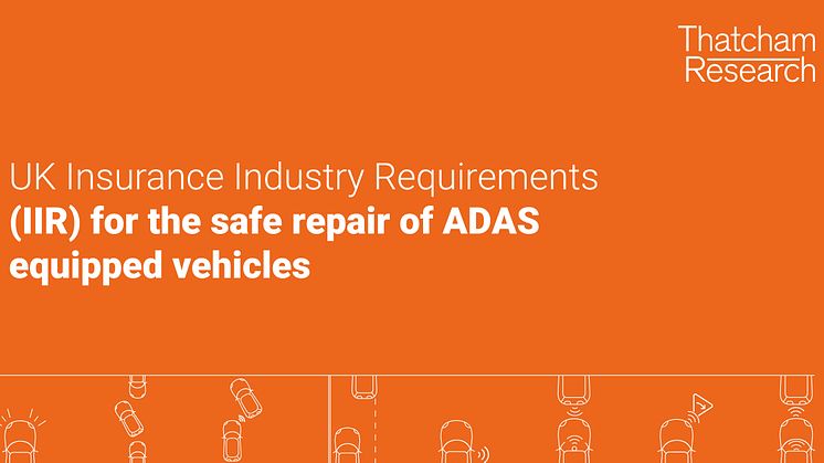 ADAS IIR - requirements document front cover