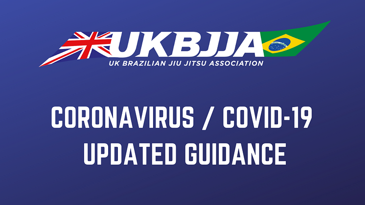 UKBJJA updated guidance on Coronavirus / Covid-19