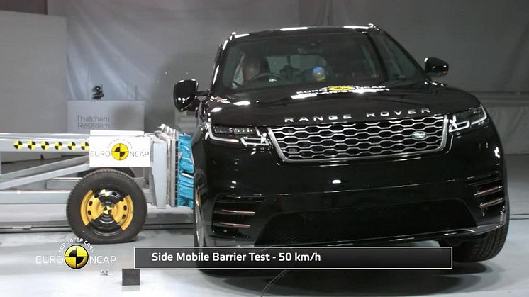 Range Rover Velar - Crash Tests video montage - October 2017