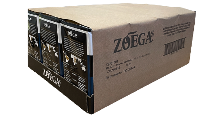 Från plast till papper – Ny förpackningslösning i fabriken hjälper Zoégas mot netto noll