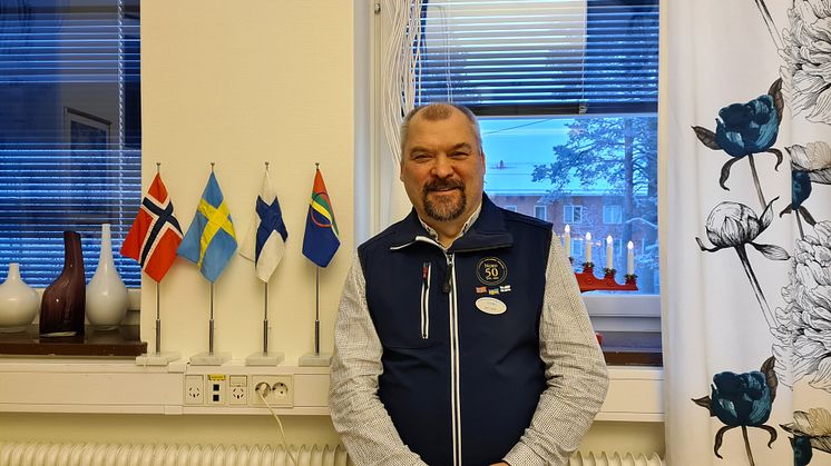 Leif Lahti, direktör på Utbildning Nord är glad över det nya utbildningsbeslutet från Finland
