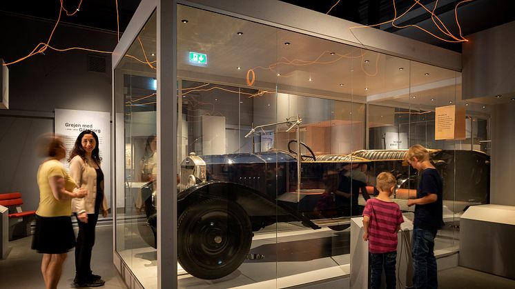 Se världens första Volvo i Stadsmuseets 400-varv genom stadens historia. Foto: Kristin Lidell