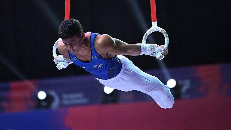 Luis Il-Sung Melander klar för världscupsfinal i artistisk gymnastik