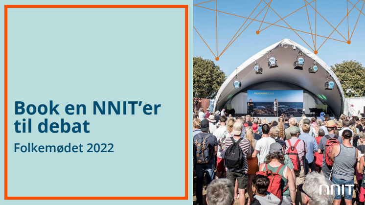 NNIT debate topics and panellists Folkemødet 2022