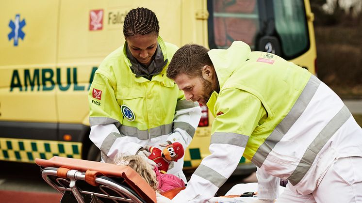 Falck is a global provider of emergency response and healthcare services. Social and ethical considerations are basic components of the day-to-day operations.
