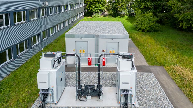 Batteriekraftwerk von ADS-TEC Energy für die Bosch in Reutlingen