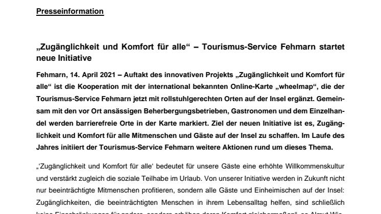 Pressemitteilung_Tourismus-Service Fehmarn_Zugänglichkeit & Komfort für alle_wheelmap.pdf