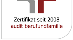 Zertifikat zum audit berufundfamilie für die apoBank