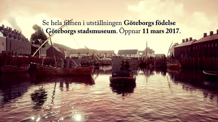 Trailer: Upplev 1600-talets Göteborg