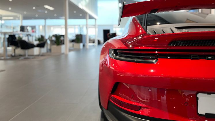 Porsches nya fullserviceanläggning var först ut i området och invigdes i början av 2022.