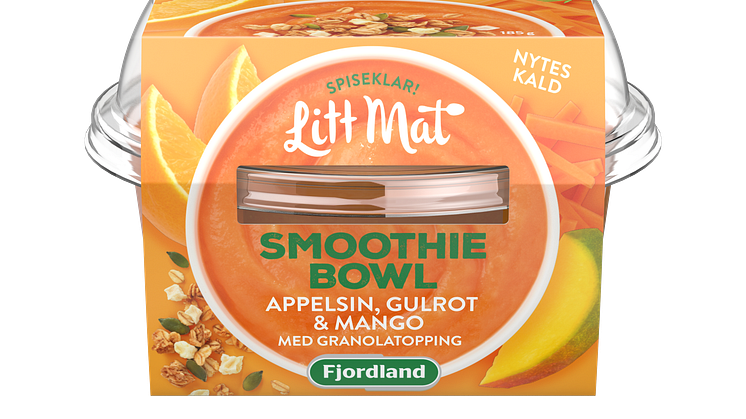 Litt Mat Smoothie Bowl Orange
