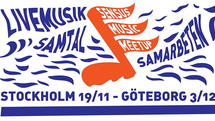 Ny mötesplats för musiklivet – Sensus Music Meetup