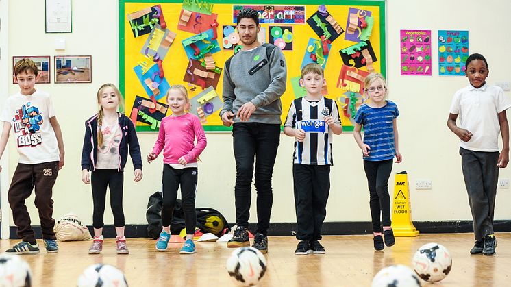 Experts examine footballers’ impact on school children’s fitness