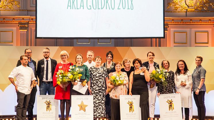 Samtliga vinnare av Arla Guldko 2018