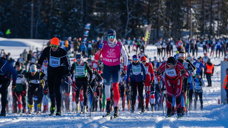 Det var 528 deltagere ved årets Trysil Skimaraton på Østby