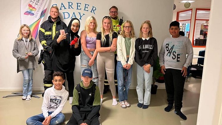 Thoren Framtid i Älmhult arrangerade Career Day för första gången. En dag som gav eleverna nya framtidsdrömmar.