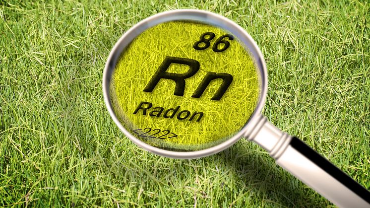 Bestämning av radongashalt i mark.