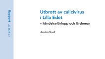 SVU-rapport 2010-13: Utbrott av calicivirus i Lilla Edet – händelseförlopp och lärdomar (dricksvatten)