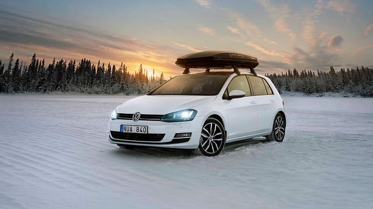 Tre Volkswagen-bilar på spel i Vasaloppets vintervecka 2013