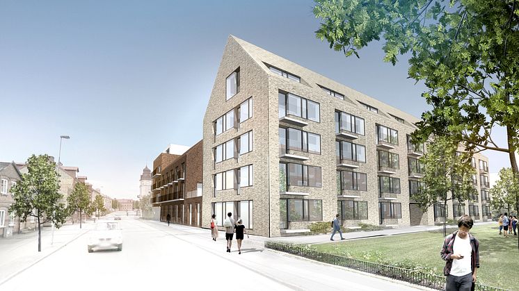 LKF bygger nya attraktiva lägenheter i centrala Lund