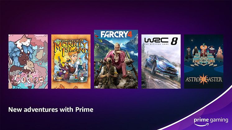 Prime Gaming June 2022 Free Games and Content Update
