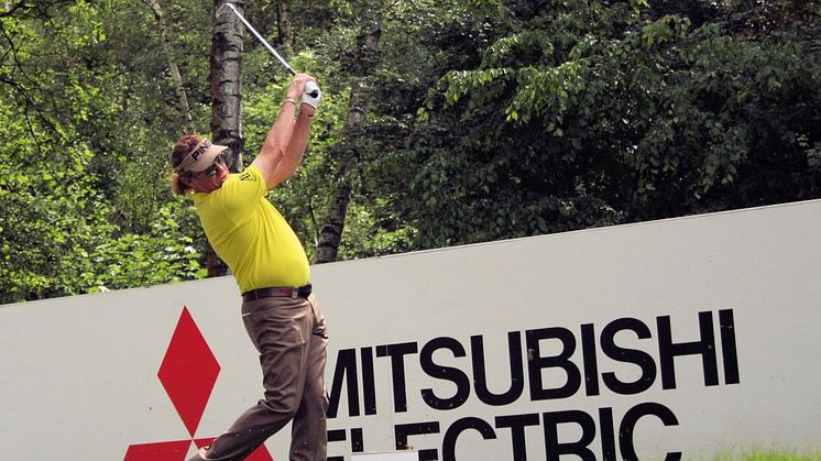 Mitsubishi Electric sponsrar Miguel Ángel Jiménez under Nordea Masters
