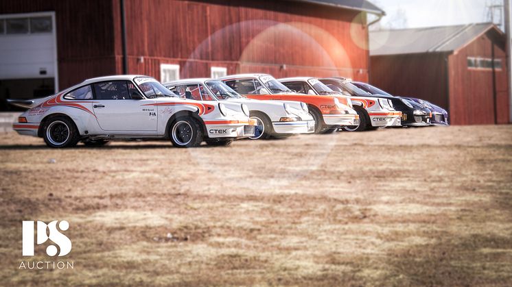 6 iconic Porsches at auction