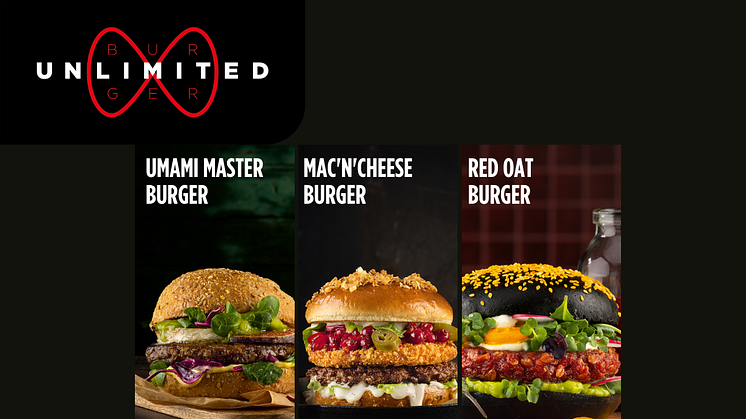 Unbegrenzter Burger-Spaß: SALOMON FoodWorld® 2023 erweitert Burger-Range um drei kreative Newcomer