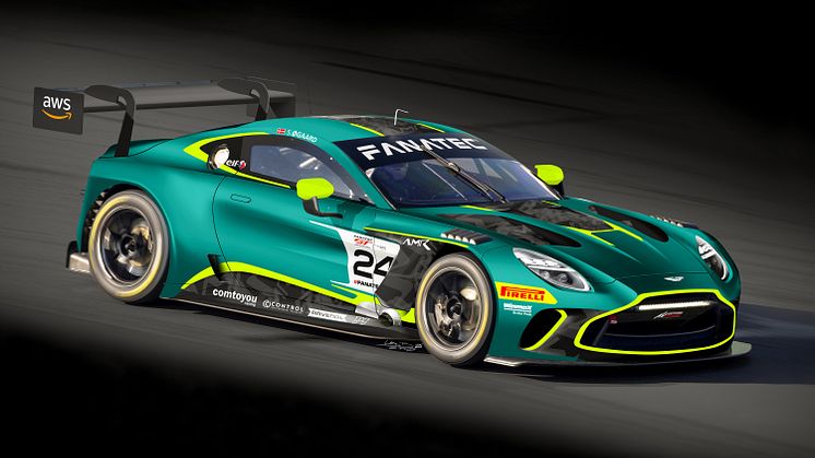 Sebastian Øgaard klar til GT World Challenge med Aston Martin