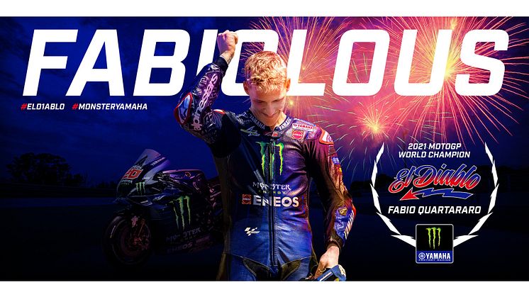 2021 MotoGP World Champion Fabio Quartararo