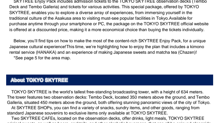 Great-value Combo Plans for SKYTREE & Japanese Cultural Experiences ー Tips on How to Make the Most of SKYTREE Enjoy Pack.pdf