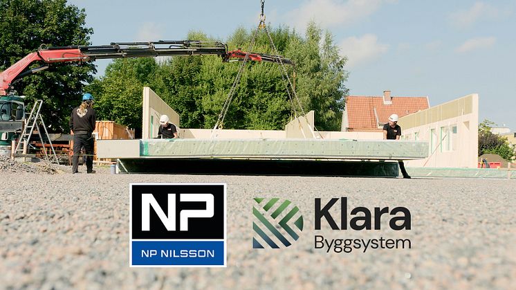 Klara Byggsystem växlar upp och fördjupar sitt produktionssamarbete med NP Nilsson
