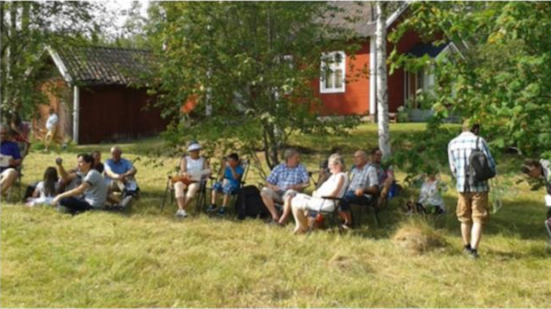 ​Friluftsgudstjänsten i Bäckegruvan tioårsjubilerar