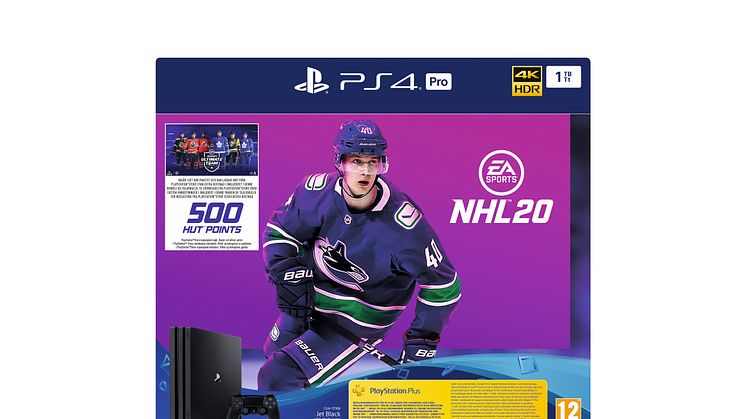 EA SPORTS NHL 20 PS4 Pro-bundling 
