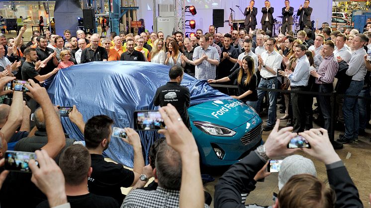 Ford-fabrik klar med første Fiesta