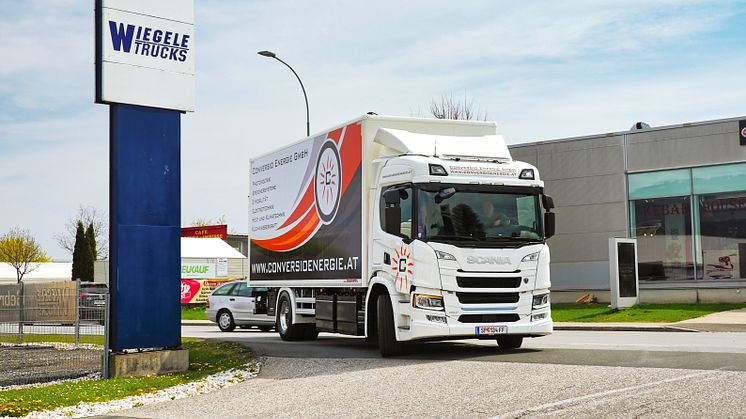 Scania Elektro-Lkw überzeugt Fahrer und Stadtverwaltung