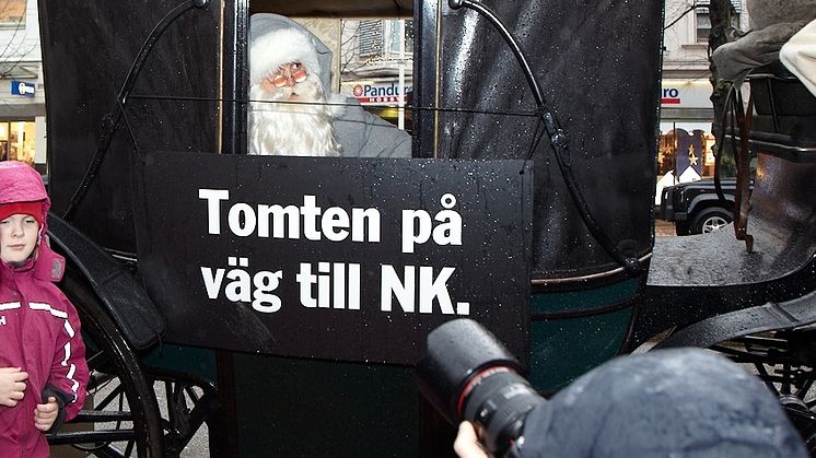 På söndag premiärvisas NK:s julskyltning i Göteborg.