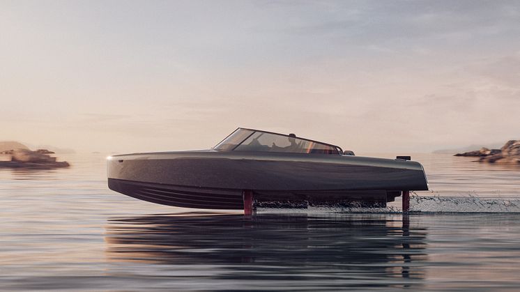 Candela C-8 is the first electric daycruiser with long range and high speed. Its French debut will be at the Cannes Yachting Festival in September 2022.