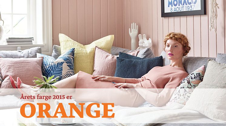 Hva mener fargeekspertene om valget av Orange som Årets Farge 2015?