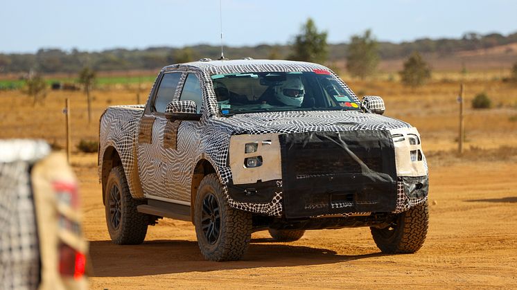 Neste generasjon Ford Ranger Raptor teaser 2022