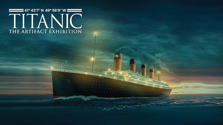 Titanic: The Artifact Exhibition har premiär i Linköping den 27 maj.
